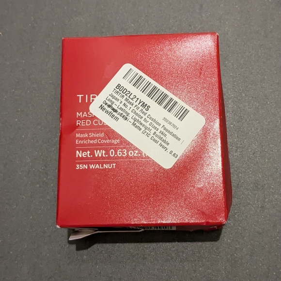 New TIRTIR Mask Fit Red Cushion Foundation Shade 35N Walnut - Picture 2 of 7